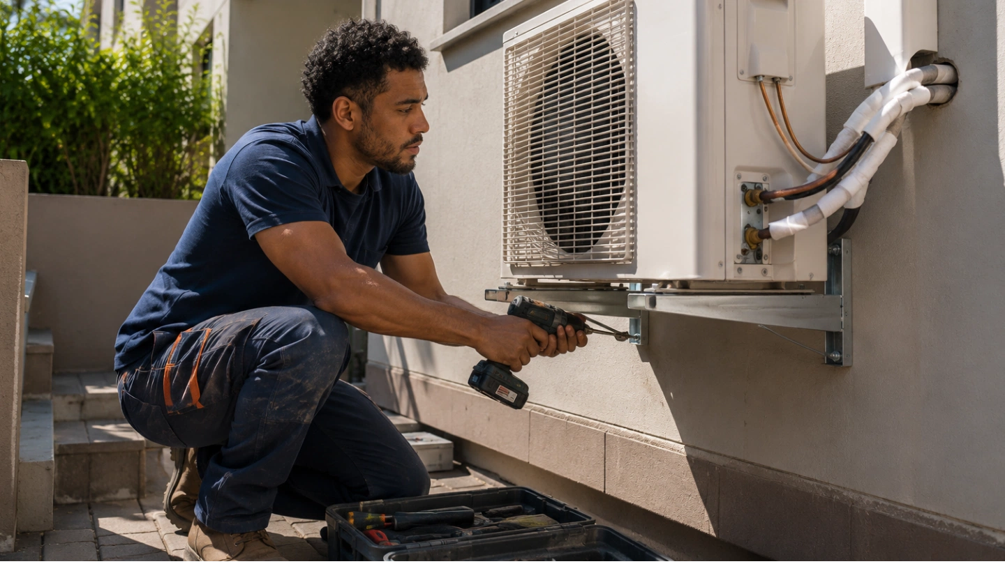Aircon installation in Cape Town, sized to the room
